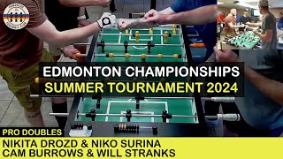 Pro Doubles Finals  Nikita Drozd amp Niko Surina vs Cam Burrows amp Will Stranks [upl. by Ivory671]