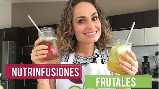 Como Preparar Nutrinfusiones Frutales Receta Clean [upl. by Atinyl]