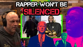 Joe Rogan SHOCKED by Black Rapper ARRESTED For Criticizing Joe Biden and Praising Trump [upl. by Nataniel582]