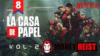 Money Heist Season 5 Episode 8 Explained in Hindi  Netflix Series हिंदी  उर्दू  Hitesh Nagar [upl. by Enimrac]