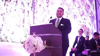 Wedding Speech for Adib Khalid amp Izara Aishah by Asyraf Khalid [upl. by Orferd806]