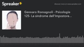 125 La sindrome dellImpostore [upl. by Buzz]