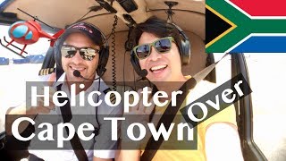 🚁 INSANE CAPE TOWN HELICOPTER FLIGHT AROUND CAPE OF GOOD HOPE 🚁🇿🇦 SOUTH AFRICA [upl. by Pomona]