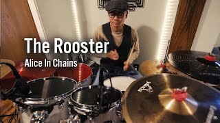 The Rooster Yacht Rock AI  Alice In Chains  Drum Cover [upl. by Nylatsyrc]