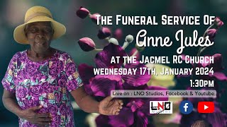 The Celebration Of The Life of Anne Jules [upl. by Celine]