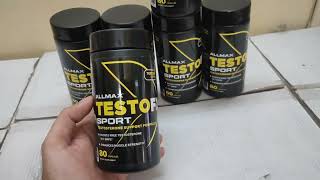 Allmax Nutrition Testo FX sport Review  Testosterone booster [upl. by Robson]