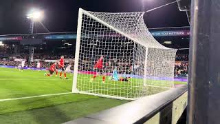 Chris rigg goal vs Luton [upl. by Vinna]