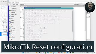 MikroTik reset configuration Come resettare un router MikroTik [upl. by Kcirdneked]