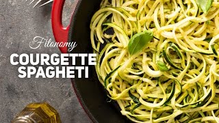 Courgette Spaghetti [upl. by Ojoj556]