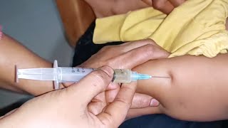 Ceftriaxone 500mg Ceftrone  amp Dexamethasone intramuscular injection Video 24 Ep 94 Injection Tips [upl. by Atilef142]