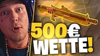 500 Euro für eine Goldene Waffe  Fortnite  SpontanaBlack [upl. by Berkman]