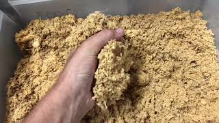 10lb Of Freshly Cut FatWood SawDust [upl. by Wootten]