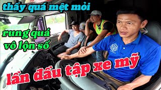 Quá Mệt Mỏi Khi Tập Học Sinh Cá Biệt  Lần Đầu Chạy Thử Đầu Kéo Mỹ 10 Số  Xuân Trận Container Tv [upl. by Jean-Claude]