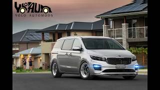 KIA Grand Carnival Modified Virtually  Yolo Automods Virtual Modification  Launch in Pakistan [upl. by Annelak45]