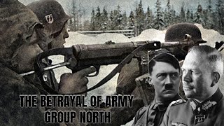 WW2 The Courland Disaster  The Betryal of Army Group North [upl. by Annoyik]