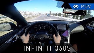 Infiniti Q60S 30t Sport Tech 2018  POV Drive  Project Automotive [upl. by Soane]