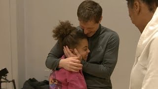 Eric Musselman and His Wife Watch Their Daughter Play Basketball  Stadium [upl. by Denys232]