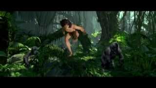 TARZAN 3D  Trailer 1 HD German 2013  ANIch [upl. by Lancelle216]