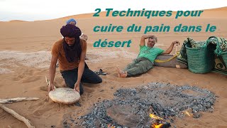 2 techniques pour Cuire du PAIN dans le désert [upl. by Jaehne]