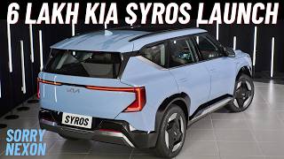 New 2025 Kia Syros 15 Features Revealed  ADAS 360 Camera Panoramic Sunroof Big Screens and More [upl. by Zarla793]