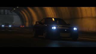 Annis zr350 Mazda RX7 Fd aesthetic rain [upl. by Akire]