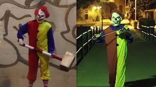 5 VIDÉOS DE CLOWNS TUEURS les plus FLIPPANTES  3 [upl. by Lledrac]