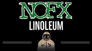 NOFX • Linoleum CC 🎤 Karaoke Instrumental Lyrics [upl. by Ogden]