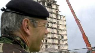 Aldershot tower demolition [upl. by Sassan]