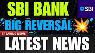 SBI BANK SHARE UPDATE  SBI SHARE LATEST NEWS  SBI BANK SHARE LEVELS  SBI BANK SHARE TARGET [upl. by Tlok]