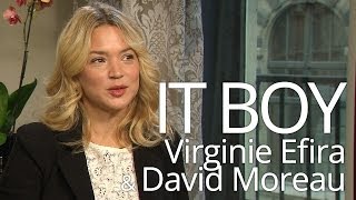 IT BOY Interview of Virginie Efira and David Moreau  AF French FIlm Festival NZ 2014 [upl. by Victoria]