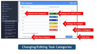 Changing Grade Scales and Task Categories on Managebac [upl. by Adilem745]