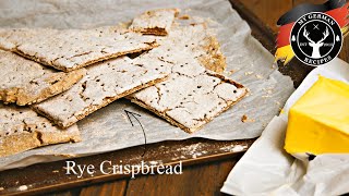 How To Make Rye Crispbread from scratch ✪ MyGermanRecipes [upl. by Atnoled]