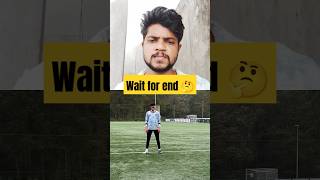 Wait for end 🤔 football soccer skills tutorial soccerskills shorts shortfeed viralshorts [upl. by Anivlek]