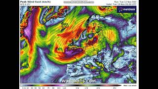 Wichura w Europie będzie potężna Silny wiatr również w Polsce [upl. by Haikezeh]