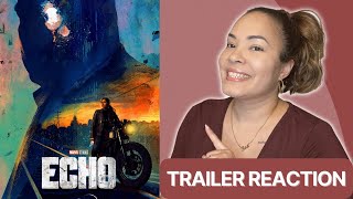 Marvels Echo Series Disney Plus amp Hulu Trailer Reaction  Starring Alaqua Cox amp Vincent DOnofrio [upl. by Ari]