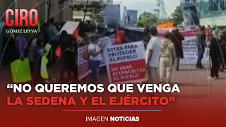 Pobladores de Ocotlán Jalisco culpan a militares de la muerte de un motociclista  Ciro [upl. by Gonzalo]