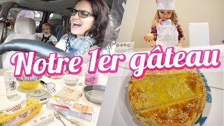 VLOG CUISINE NOTRE PREMIÈRE GALETTE DES ROIS 🍰 [upl. by Eilagam]