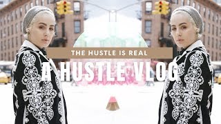 VLOG Fashion Week Hustle أول يوم في نيويورك فاشن ويك [upl. by Dutch]