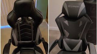 RESPAWN 110 VS RESPAWN 210 GAMING CHAIRS REVIEWCOMPARISON [upl. by Swiercz695]