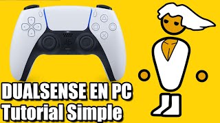 Cómo usar el Control DualSense en PC  Tutorial Control PS5  Dualshock 5 Gamepad [upl. by Gerladina]