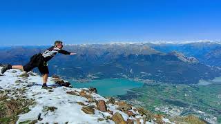 Pagnona  Cima del Monte Legnone 🚵‍♂️ 🤙 [upl. by Aisemaj]