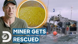 Shawn Pomrenke Saves Miner From Drowning And Makes 300000  Gold Divers [upl. by Ennovoj]