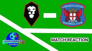 Salford City 01 Carlisle United [upl. by Homerus]