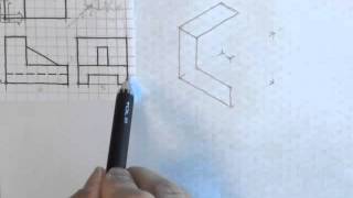 ENGR 6 Chapter 7 Interpreting Multiview Drawings  Isometric Sketching Exercise [upl. by Benzel]