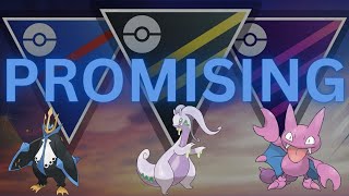 Great League Remix SHADOW Empoleon Gligar Goodra team is PROMISING in PokemonGo [upl. by Ainattirb656]