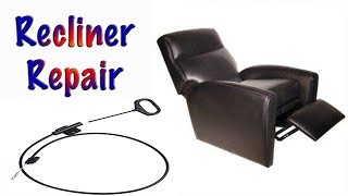 Repair a recliner  Fix Your reclining chair  Fix your lazboy [upl. by Ahsyekal545]