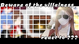 Beware of the villainess react to   Gacha club  manhwa  enjoy [upl. by Abagael]