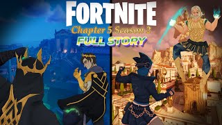 Fortnite Chapter 5 Season 2 FULL STORY [upl. by Noswad]