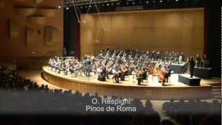 Respighi Pines Of Rome Galicia Youth Symphony Orchestra Pietro Rizzo Jóven Orquesta OSG [upl. by Deeanne]