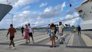 Walking in beautiful Nassau the capital of the Bahamas [upl. by Leotie]